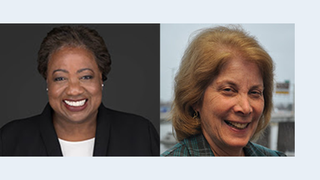 Lori Waldon (left) and Barbara Kreisman