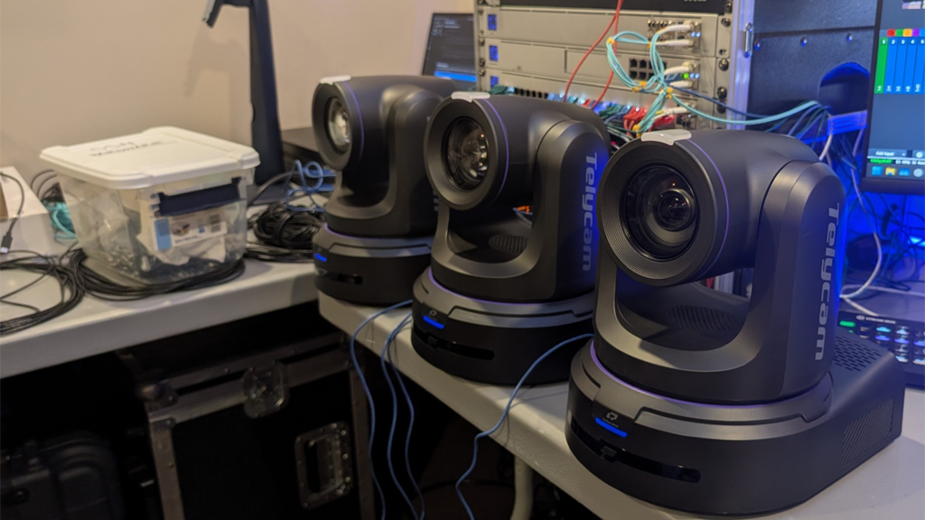 Telycam Explore XE cameras covered the U.S. Curling Trials. 